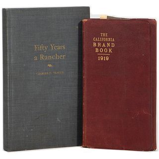 California Brand Book for 1919, with another