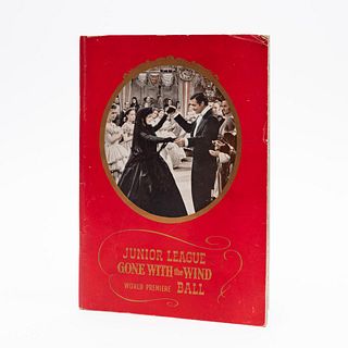 "GONE WITH THE WIND" WORLD PREMIERE BALL PROGRAM