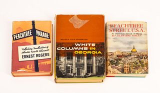 3 BOOKS ON ATLANTA, GEORGIA AND PEACHTREE STREET