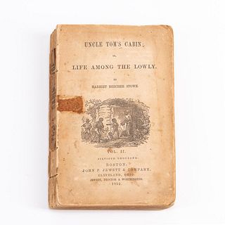 UNCLE TOM'S CABIN -1852 VOLUME 2 (PARTIAL)