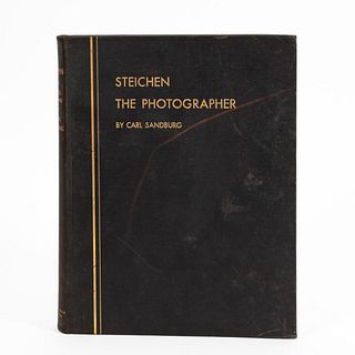 SIGNED "STEICHEN THE PHOTOGRAPHER" BY SANDBURG