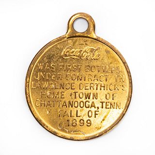 COCA-COLA MEDALLION HONORING LAWRENCE DERTHICK