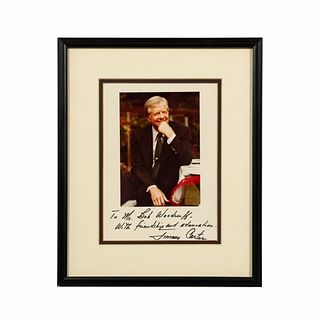 SIGNED PHOTOGRAPH OF PRESIDENT JIMMY CARTER