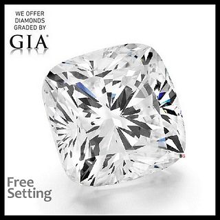 1.51 ct, E/VS2, Cushion cut GIA Graded Diamond. Appraised Value: $39,100 
