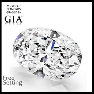 1.71 ct, D/VVS1, Oval cut GIA Graded Diamond. Appraised Value: $61,200 