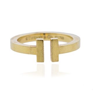 Tiffany & Co T Wire 18k Gold Ring