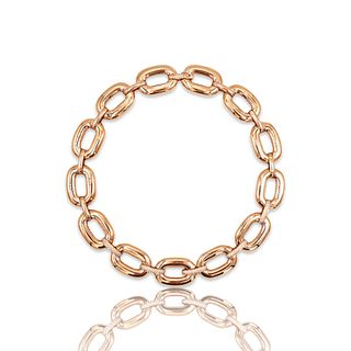 Roberto Coin Oro 18k Gold Classic Diamond Collar Necklace