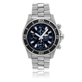 Breitling Superocean Chronograph II Blue Abyss Watch A13341