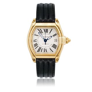Cartier Roadster 18k Gold Automatic Watch W62005V2