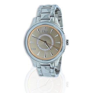 Dior VII Montaigne Steel Quartz Watch CD52110M006