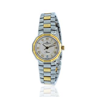 Baume Mercier Riviera Stainless Steel & 18K Yellow Gold Quartz Watch 5231