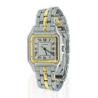 Cartier Panthere Steel Gold Quartz Watch W25028B5