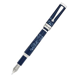 Montegrappa The Secret Life Of Dali Resin Stainless Steel Fountain Pen 74/270