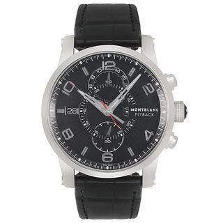 Montblanc Timewalker Twinfly Chronograph Stainless Steel Automatic Men's Watch 105077