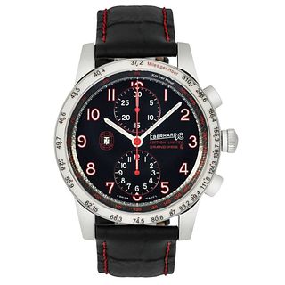 Eberhard Tazio Nuvolari Grand Prix Chronograph Automatic Men's Watch 31061.1-BLK