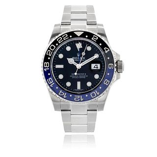 Rolex GMT Master II Stainless Steel Watch 116710