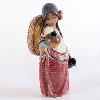 Pepita with Sombrero 1012140 - Lladro Porcelain Figurine