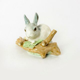 Rabbit Eating 01004773 - Lladro Porcelain Figurine
