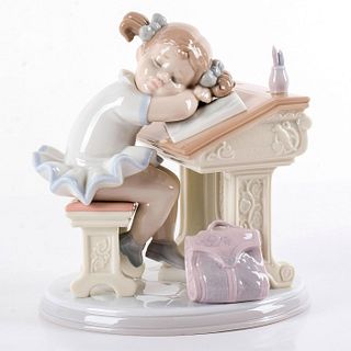 Waiting for the Bell 1006802 - Lladro Porcelain Figurine