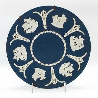 Wedgwood Portland Blue Jasperware Plate