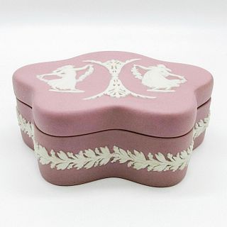 Wedgwood Lilac Jasperware Trinket Box