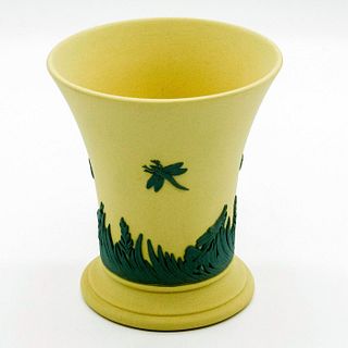 Rare Wedgwood Primrose Jasperware Dragonfly Vase