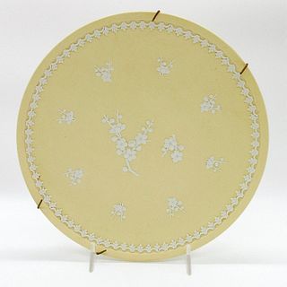Wedgwood Primrose Jasperware Plate, Plum Blossom
