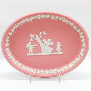 Wedgwood Pink Jasperware Oval Tray