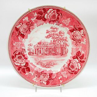 Wedgwood Ceramic Wall Plate, Monticello