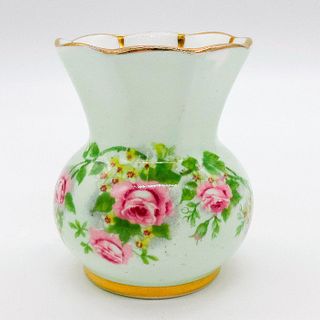 Windsor Pottery Miniature Vase, Green Floral