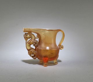 A Peking Glass Vessel