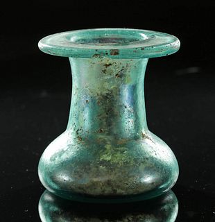 Romano-Egyptian Glass Balsamarium