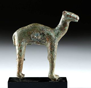 Ancient South Arabian Leaded Copper Camel