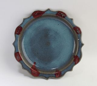 Chinese Junyao Plate
