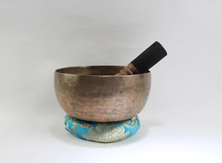 Antique Tibetan Singing Bowl Set — Meditation Soun