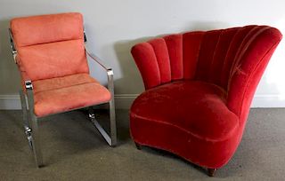 Midcentury and Modern Seating Lot.
