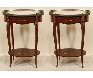 PAIR OF 19th CENTURY FRENCH SIDE TABLES