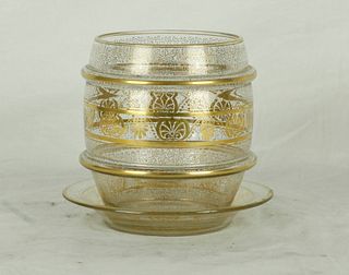 19th Century French Crystal Candy Dish
