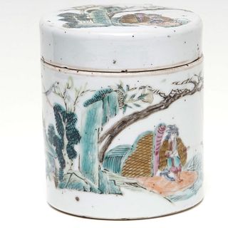 Chinese Porcelain Boxe