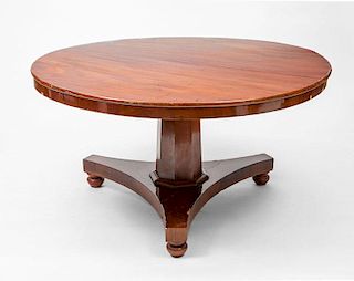 Early Victorian Mahogany Center Table