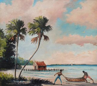 Tracey A Newton Florida Highwayman Painting