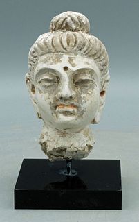 Gandharan Stucco Head, ca. 4th - 5th C. AD