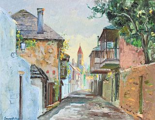 Emmett Fritz (FL. 1917 - 1995) "St. George Street"