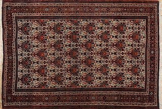 Northwest Persian Ivory-Ground Carpet