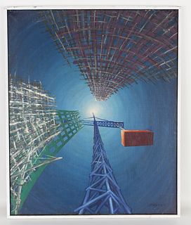 Georges Noel (1924 - 2010) "Skyscrapers"