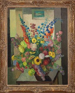 Arne Siegfried (1891-1985): Still Life with Flowers