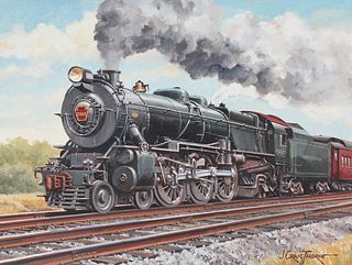J. Craig Thorpe (B. 1948) Pennsylvania Railroad K4