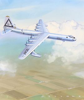 Jack Fellows (B. 1941) "B-36 Peacemaker"