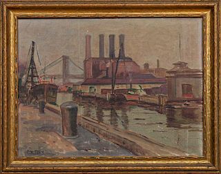 Clifford W. Spencer: Brooklyn Waterfront