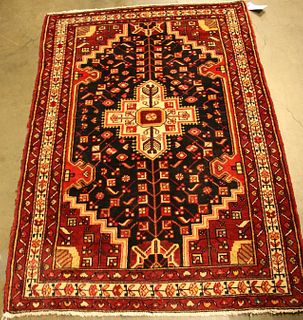 HAND-KNOTTED PERSIAN MALAYER RUG